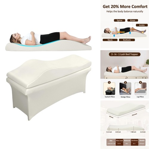 Lukyhonie ergonomic lash bed - lukyhonie,