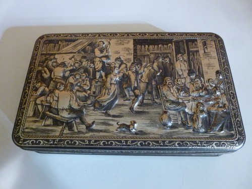 Ancienne boite gâteaux en - ancienne,