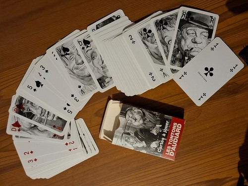 Jeu cartes les tontons - de,