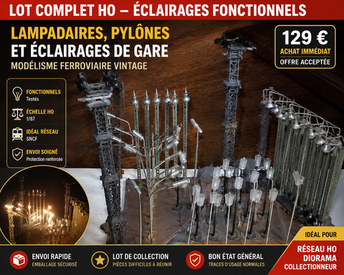 Lot éclairages - lot,