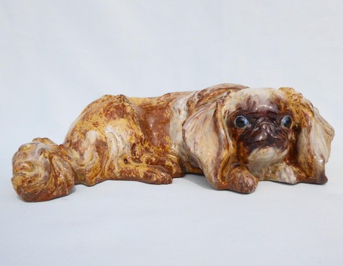 Chien faïence bavent - en, de