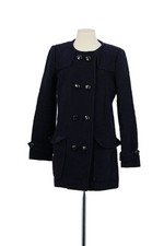 Manteau en laine marine Isabel