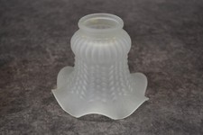 TULIPE VINTAGE EN VERRE MOULE