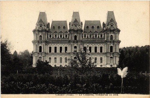 Cpa chiry chateau - ak,