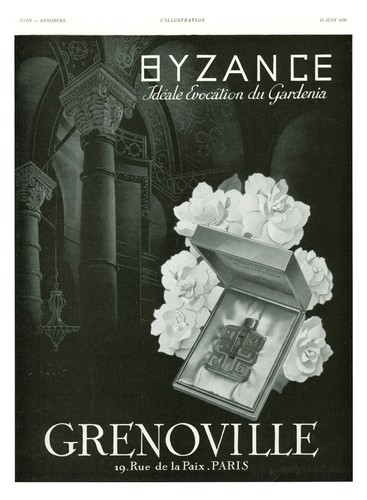 Publicité ancienne parfum