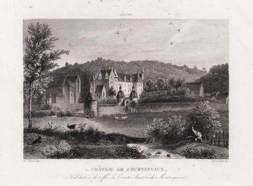 Château courtanvaux - château,