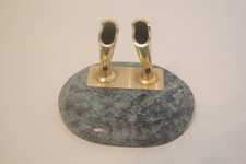 porte stylos double socle en