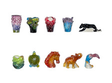 Série complète de 10 fèves