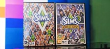 2 Jeux  PC Dvd  Rom Mac Les Sims 3 + disque additionnel ambitions EA
