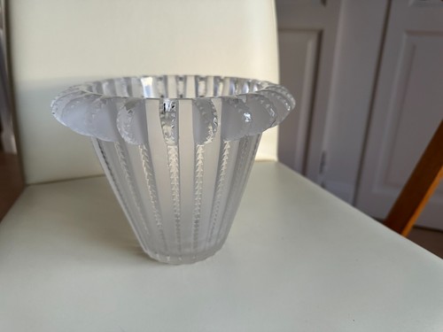 Lalique france vase verre - lalique,