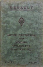 1934 RENAULT  VIVAQUATRE KZ 13