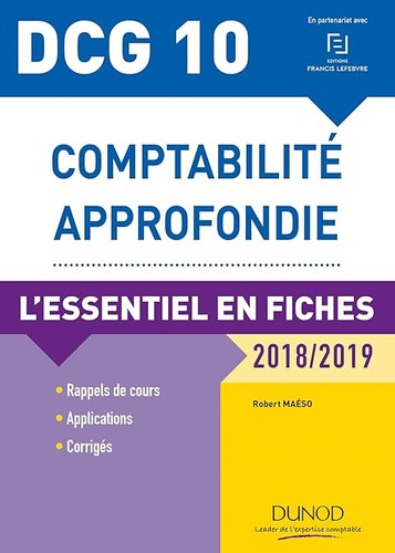 Comptabilité approfondie dcg - approfondie,