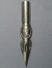 RARE PLUME PORTRAIT ESTAMPEE