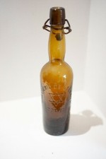 Bouteille ancienne, bière de Sochaux, croix des brasseurs, très bon état, rare.