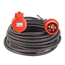 Rallonge électrique H07RNF - 15 m - 16A - 5 x 1,5 mm² - 380 V D75012
