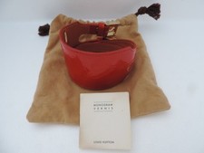 Bracelet Louis Vuitton Charlton double enveloppe rouge monogramme vernis cuir...