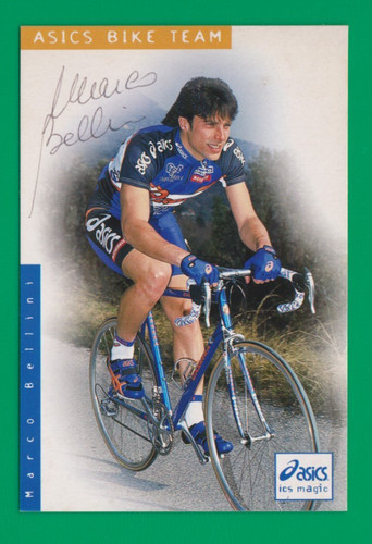 Cyclisme carte cycliste marco - carte,