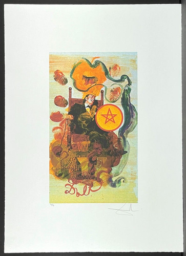 Salvador dali tarot 70 x - dali,