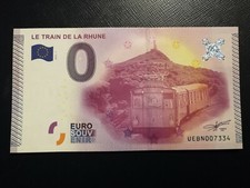 BILLET SOUVENIR 0 € / 0 EURO