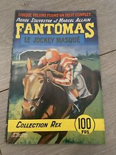 Fantomas collection Rex volume 47 Le jockey masqué 