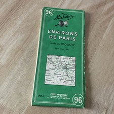 Carte routière ancienne