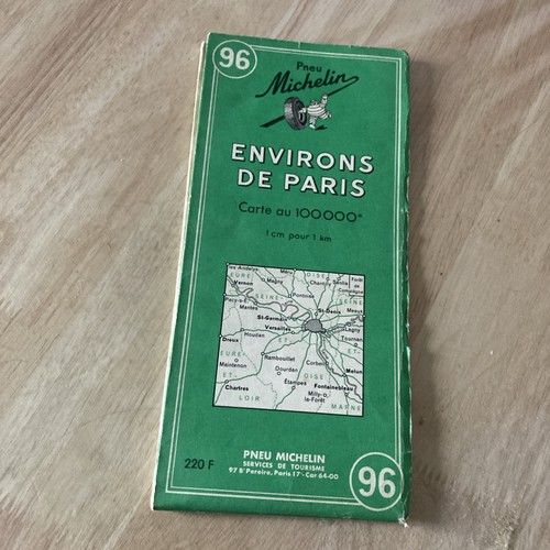 Carte routière ancienne