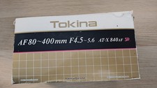 Tokina 80-400mm F4.5-5.6 AT-X