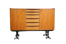 Buffet mini enfilade scandinave en teck, Danemark années 1960