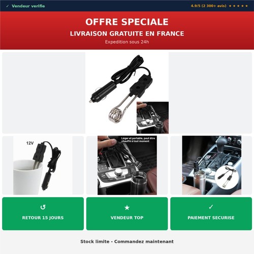 Thermoplongeur voiture v - thermoplongeur,