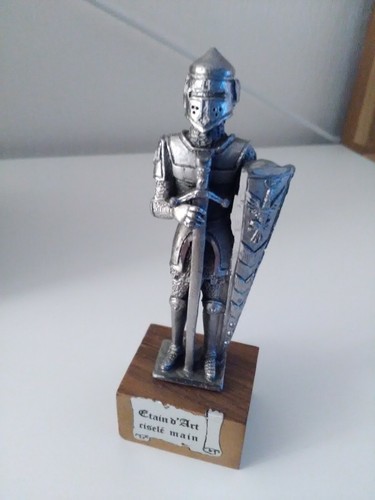 Statuette militaire étain - militaire,