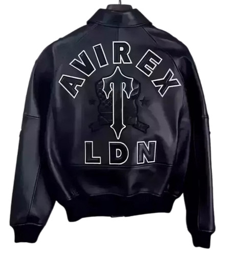 Avirex men black cowhide - avirex,