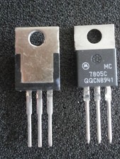 1 x  MC 7805 C REGULATEUR de Tension Positif - 5 Volts - 1 A - Neuf - MOTOROLA