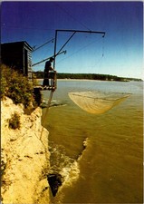 *74046 cpm 17 Saint Georges de Didonne - la pêche au carrelet