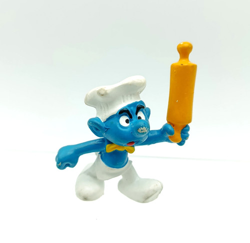 Figurine pvc vintage smurfs - figurine,