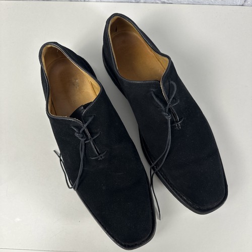Heschung men black suede - heschung,