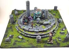 Ruine/temple 8"x8": Décor