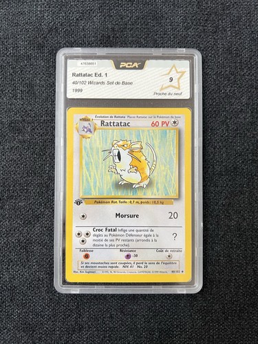 Carte pokémon rattatac - carte,