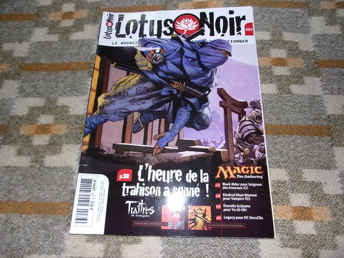Magazine lotus noir numéro - lotus,