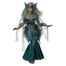 Costume De Sirène Sombre Pour