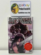 L'attaque Des Titans Edition Limitée Tome 34 Collector Neuf Scellée - ENVOI 24H
