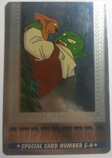 Carte dragon ball platina Special card silver Superhero Super Hero Adali S-4