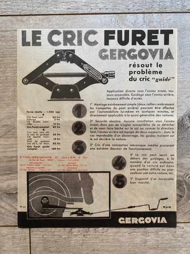 Ancienne brochure publicitaire - ancienne,
