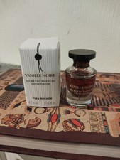 Miniature Parfum Vanille Noire 5 Ml Yves Rocher En Boîte Secrets D'essences 