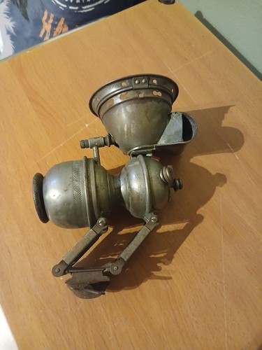 Ancienne lanterne acetylene - ancienne,