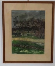 Moarch EVENO (1934-2014) Ecole Bretonne Tableau Peinture Contemporain Abstrait