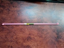  2 aiguilles à tricoter  N° 4,5 RHODO -CRISTAL