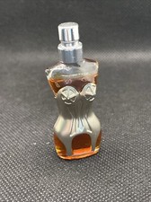 Ancienne Miniature Parfum JEAN-PAUL GAULTHIER Buste Corset Argenté