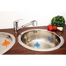 Bouchon d'Evier Universel en Silicone Lavabo Bain Help évier 4 Couleurs