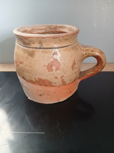 Petit pot graisse - petit, terre