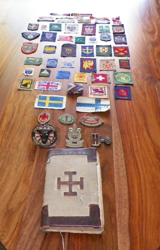 Lot écussons badges scout - scout, et